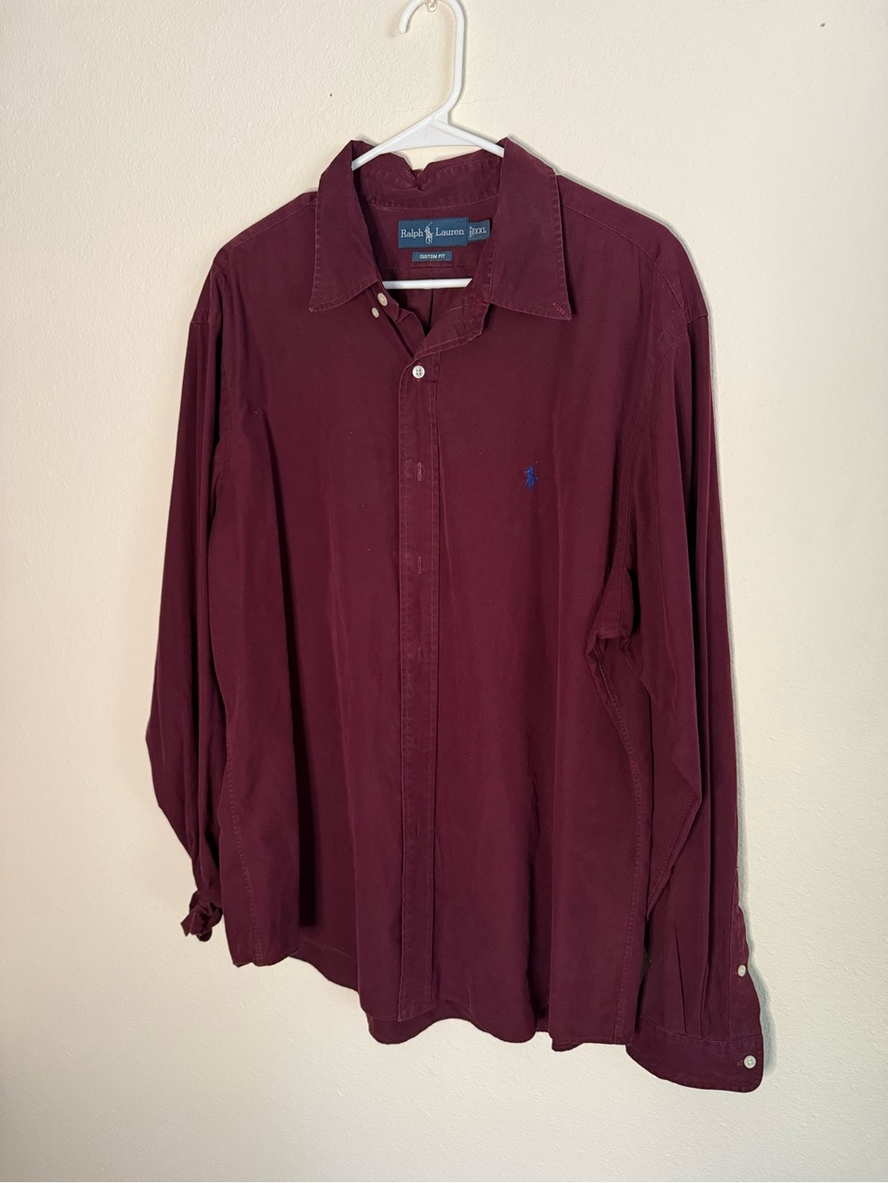 Ralph Lauren Men's Button-Down Shirt - Maroon